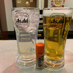 Mikaduki - レモンサワー 大 780円
      生ビール 大(ｱｻﾋｽｰﾊﾟｰﾄﾞﾗｲ) 780円