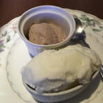 Bel Paese  - 本日のドルチェ　ミルクジェラート