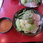 ばくだん屋 - 廣島つけ麺並盛り