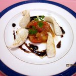 ベルクール - モンゴウイカの炙り焼きと冷製ラタトゥイユのアンサンブル！(2012,08/13)