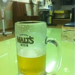 朝日温泉 - 生ビール最高！