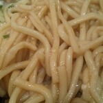 中華そば カドヤ食堂 - 豚旨みそば 麺のup