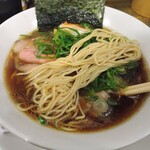 岡本商店 - 細ストレート麺