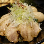 Ra-Men Yabuki - うまからつけ麺、麺大盛、味玉チャーシュー追加