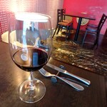フレンチ ビストロ lemidi - グラス赤ワイン