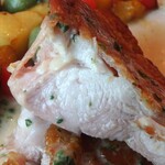 フレンチ ビストロ lemidi - 鶏もも肉のロティ断面