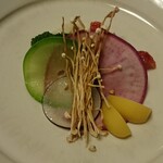 ろあん松田 - 野菜の盛り合わせ