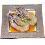 Kanjauseu (angel shrimp marinated in soy sauce)