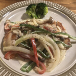 ヴァン デ ウェスト - チキンソテー　きのことチーズクリーム