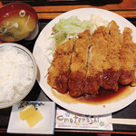 珈食亭 - 料理写真:チキンカツ定食　750円