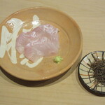 寿司つばさ - 平目の造り