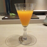 寿司つばさ - みかんジュース