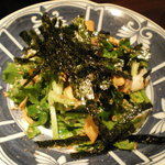 パクチーサラダ。