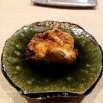 鮨 あらい - ボタンエビの頭