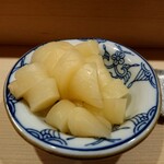 鮨 あらい - ガリ