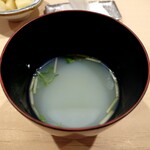 鮨 あらい - しじみ椀