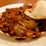 中津軒 - 目玉焼きをどかしてみた