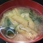 レスト - 定食　味噌汁
