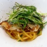 祗園245 - 鹿児島産太刀魚のキタッラ、トマトソースで