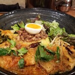 SPICY CURRY 魯珈 - 酢菜白肉咖喱のろかプレート