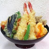 とろける玉子入りびっくり天丼