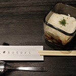 鼓鳥 - お通し 450円