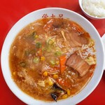 栄太呂ラーメン - あっつあつでした♪