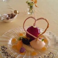 クイーン・アリス 横浜店 - 誕生日のデザートです♪