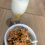 インド・ネパール・日本料理 ロスニ レストランバー&カレーうどん - お決まりのモノ