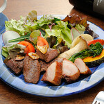 h Morino Minori - 自然肉食べ比べローストステーキ