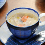 h Morino Minori - 野菜とぼたんの重ね煮スープ