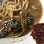 ぶたのほし - コチジャンとニラをトッピング！辛味をマシマシで味変も楽しい。