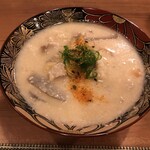 魚菜屋 常峰 - お通し（粕汁）