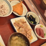 かっぽうぎ - 健康定食（８５８円）２０２１年１月