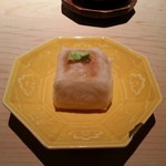銀座うち山 - 8.22訪問：鯛茶漬けランチ：焼き胡麻豆腐（￥1,500）