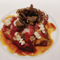 レストランエール - 肉料理
                      蝦夷鹿 黒トリュフ