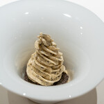 レストラン オオツ - 2021.1 黒トリュフのアイスクリーム