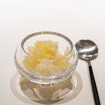 レストラン オオツ - 2021.1 日向夏の瞬間シャーベット 文旦