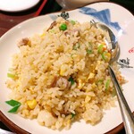 錦秀菜館 - 熱々パラッとした半炒飯