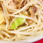 ラーメン二郎 - ヤサイ（そのまま）