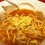 ラーメン二郎 - ここでショウガ混合～♪