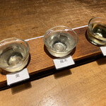 小田原おでん本店 - 3種飲み比べ①