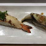 寿司の美登利 - 炙り2貫