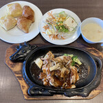 フォルクス - フォルクスチキンステーキランチ　１２９８円　(2021/01)