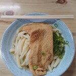 讃岐うどん がもう - うどん(大・冷)と、あげ