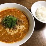 柳麺 多むら - 担々麺　780円　ご飯　100円