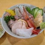 ふくえもん - 海鮮丼。