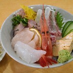 ふくえもん - 「海鮮丼」のビジュアルも完璧。