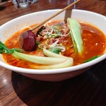 上海華龍 - 【2021.1.15(金)】マーラー牛肉刀削麺(並盛)1,080円