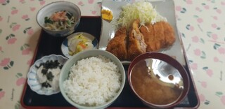 Kicchin Shokudou Shiroyama - チキンカツ定食　950円